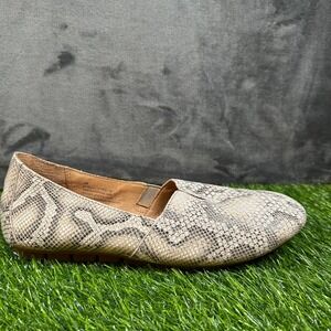 Born Sebra Snakeskin Print Slip On Comfort Flats Everyday Shoes Womens 9M